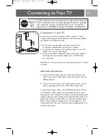 Предварительный просмотр 7 страницы Philips SDV2927 User Manual