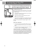 Предварительный просмотр 22 страницы Philips SDV2940/55 User Manual