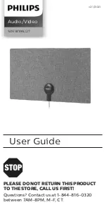 Preview for 1 page of Philips SDV3219N/27 User Manual