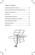 Preview for 4 page of Philips SDV3427W/27 User Manual