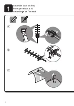 Предварительный просмотр 6 страницы Philips SDV4310 - HDTV Antenna - Outdoor User Manual