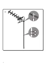 Предварительный просмотр 8 страницы Philips SDV4310 - HDTV Antenna - Outdoor User Manual