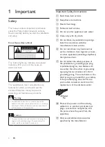 Предварительный просмотр 4 страницы Philips SDV5122 User Manual