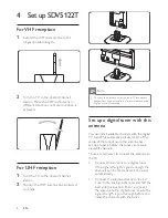 Предварительный просмотр 8 страницы Philips SDV5122T/27 User Manual