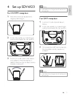 Предварительный просмотр 7 страницы Philips SDV6123/12 User Manual