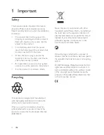 Preview for 4 page of Philips SDV6123 User Manual