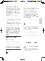 Предварительный просмотр 5 страницы Philips SDV8622T User Manual