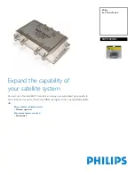 Preview for 1 page of Philips SDW5007GN Specifications