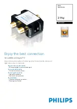 Preview for 1 page of Philips SDW5010 Specifications