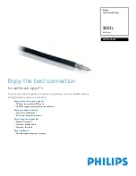 Preview for 1 page of Philips SDW5250O Specifications