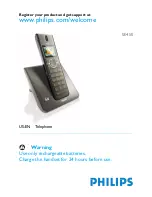 Preview for 1 page of Philips SE 450 User Manual