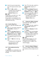 Preview for 43 page of Philips SE 450 User Manual