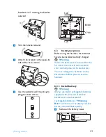 Preview for 25 page of Philips SE 455 User Manual