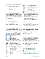 Preview for 36 page of Philips SE 455 User Manual