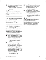 Preview for 19 page of Philips SE 7450 Owner'S Manual