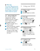 Preview for 17 page of Philips SE140 User Manual