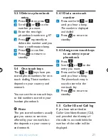 Preview for 23 page of Philips SE140 User Manual