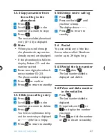 Preview for 25 page of Philips SE140 User Manual