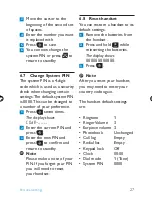 Preview for 29 page of Philips SE140 User Manual