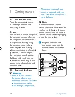 Preview for 16 page of Philips SE145 User Manual