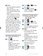 Preview for 26 page of Philips SE145 User Manual