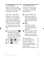 Preview for 35 page of Philips SE145 User Manual