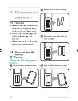 Preview for 38 page of Philips SE145 User Manual