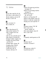 Preview for 42 page of Philips SE145 User Manual