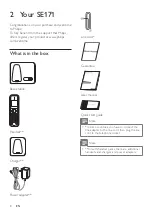 Preview for 8 page of Philips SE171 User Manual