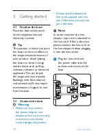 Preview for 16 page of Philips SE245 User Manual