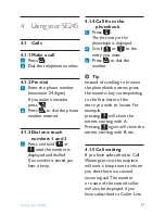 Preview for 19 page of Philips SE245 User Manual