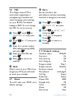 Preview for 40 page of Philips SE245 User Manual