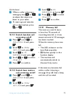 Preview for 47 page of Philips SE245 User Manual