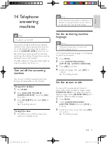 Preview for 31 page of Philips SE270 User Manual