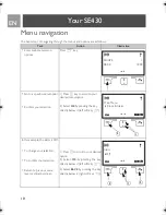 Предварительный просмотр 10 страницы Philips SE430 User Manual