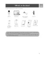 Предварительный просмотр 5 страницы Philips SE4354S User Manual