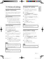 Предварительный просмотр 31 страницы Philips SE565 User Manual