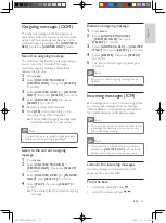 Предварительный просмотр 33 страницы Philips SE565 User Manual