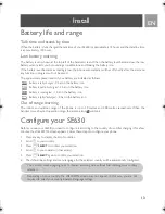 Preview for 13 page of Philips SE630 User Manual