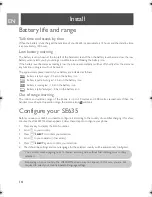 Preview for 14 page of Philips SE635 User Manual