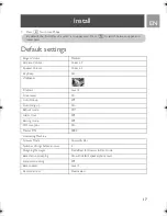 Preview for 17 page of Philips SE635 User Manual
