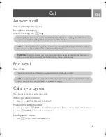 Preview for 19 page of Philips SE635 User Manual