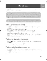 Preview for 23 page of Philips SE635 User Manual