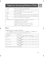 Preview for 53 page of Philips SE635 User Manual