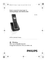 Preview for 1 page of Philips SE6580 User Manual