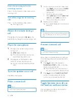 Preview for 22 page of Philips SE888 User Manual