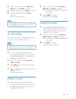 Preview for 31 page of Philips SE888 User Manual