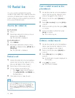 Preview for 34 page of Philips SE888 User Manual