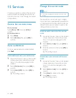 Preview for 42 page of Philips SE888 User Manual