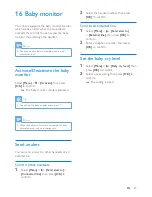 Preview for 49 page of Philips SE888 User Manual